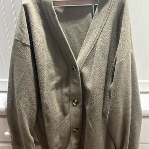 ASOS Khaki Teddy Jacket